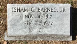 Isham Carroll “I.C.” Barnes Jr.