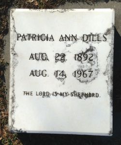 Patricia Ann Dills 