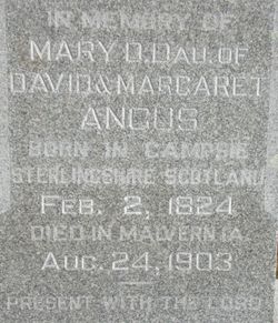 Mary D Angus 