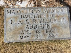 Mary Lucia Addison 