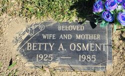 Betty Ann <I>Striegel</I> Osment 