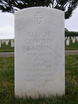 CDR Elliot Cowdin Bacon 
