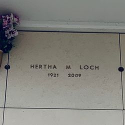 Hertha M <I>Strick</I> Loch 