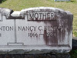 Nancy Caroline <I>Carter</I> Benton 