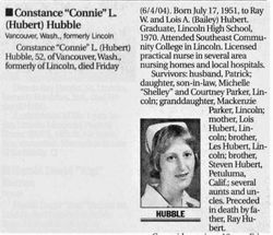 Constance L. <I>Hubert</I> Hubble 