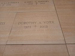 Dorothy A York 