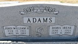 Doris Irene <I>Hunt</I> Adams 