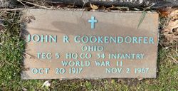 John R Cookendorfer 