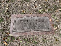 Myrtle Beatrice <I>Willis</I> Adair 