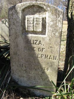 Eliza <I>Lemon</I> Zimmerman 