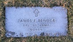 CPL James F. Bender 