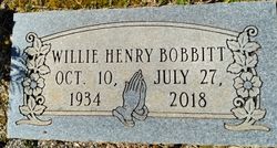 Willie Henry Bobbitt 