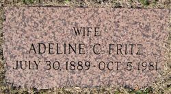 Adeline Cecil <I>Dye</I> Fritz 