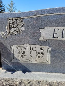 Claude W Ellis 