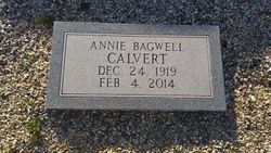 Annie Pearl <I>Bagwell</I> Calvert 