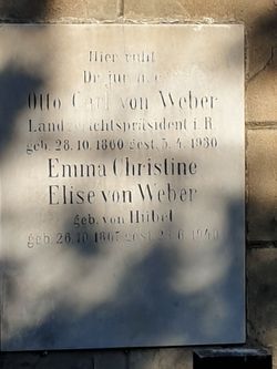 Carl Otto von Weber 