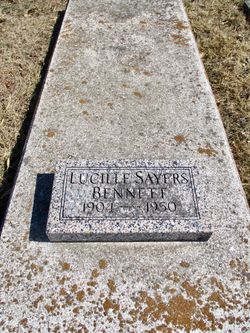 Lucille Mary <I>Sayers</I> Bennett 