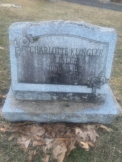 Charlotte <I>Klingler</I> Eisler 
