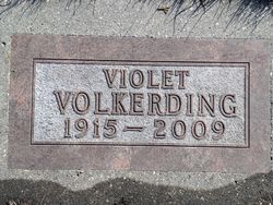 Violet Luverne “Vi” <I>Mikkelson</I> Volkerding 