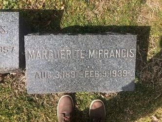 Marguerite May “Maggie” <I>Carter</I> Francis 