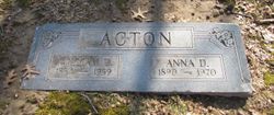 Anna Devore <I>Crane</I> Acton 