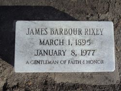 James Barbour Rixey 
