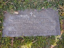 Bertha B. <I>Christensen</I> Curtis 