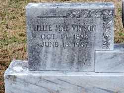 Lillie Mae <I>Jones</I> East-Vinson 