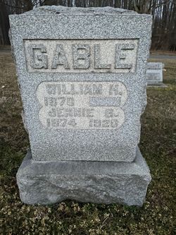 William Henry “Will” Gable 