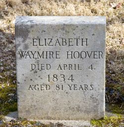 Elizabeth <I>Waymire</I> Hoover 
