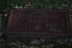 Agnes Evelyn <I>Davis</I> Booth 