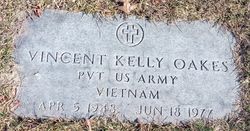 PVT Vincent Kelly Oakes 