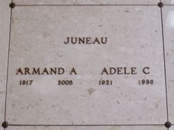 Adele C. <I>Bissonnette</I> Juneau 