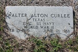 Walter Alton Curlee 