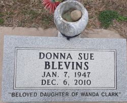 Donna Sue <I>Holt</I> Blevins 