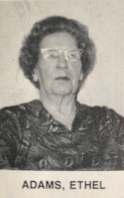 Ethel L. <I>Moore</I> Adams 