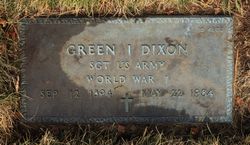 1SGT Green Ivie Dixon II