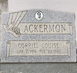 Corriel Louise Ackermon 