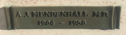 Dr A. J. Mendenhall 