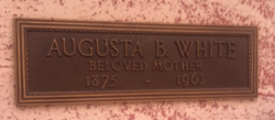 Augusta B White 