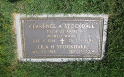 Olive Lillian “Lila” <I>Harrison</I> Stockdale 