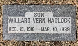 Willard Vern Hadlock 