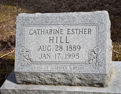 Catharine Esther <I>Hill</I> Berry 