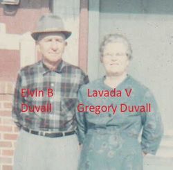 LaVada Violet <I>Gregory</I> Duvall 