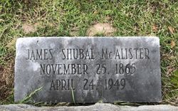 James Shubal McAlister Sr.