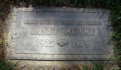 Janet Keith <I>Bowles</I> Autry 