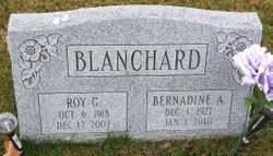 Bernardine Adelaide <I>Hicks</I> Blanchard 