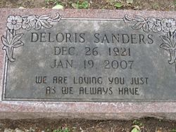 Deloris Gladys <I>Johnson</I> Sanders 