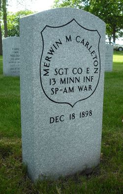 Sgt Merwin M. Carleton 