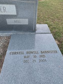 Cornell “Nell” <I>Howell</I> Bannister 